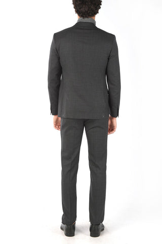CC COLLECTION Abito 2 Bottoni RIGHT con Motivo District Check