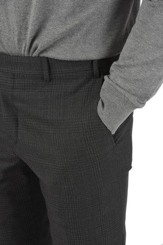 CC COLLECTION Abito 2 Bottoni RIGHT con Motivo District Check