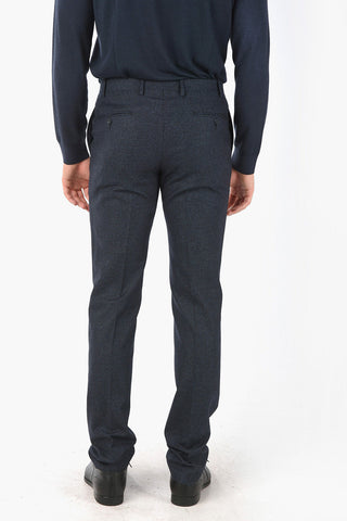 CC COLLECTION Micro Houndstooth RIGHT Virgin Wool Blend Suit