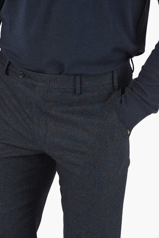 CC COLLECTION Micro Houndstooth RIGHT Virgin Wool Blend Suit