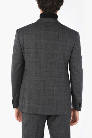 District Check MANTUA Virgin Wool Suit