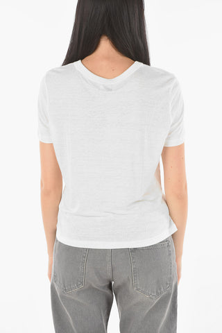 T-shirt with Jewel Application