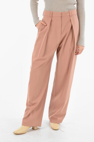 Pantaloni Palazzo ad 1 Pince con Passanti