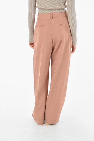 Pantaloni Palazzo ad 1 Pince con Passanti