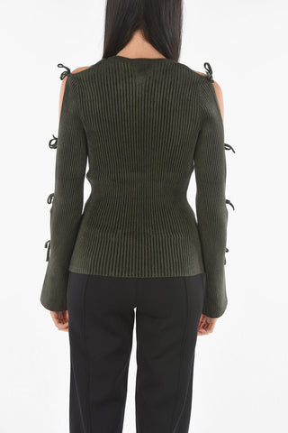 Sweater with Cut Out Details