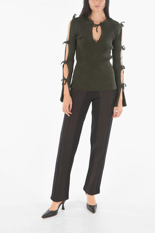 Sweater with Cut Out Details