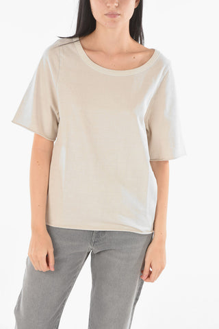 Organic Cotton Raw Cut T-shirt