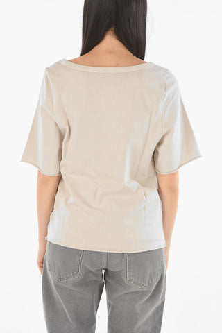 Organic Cotton Raw Cut T-shirt