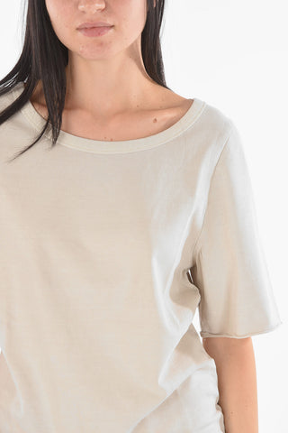 Organic Cotton Raw Cut T-shirt