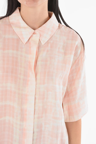 hidden closure short sleeve BJOLSEN shirt