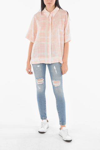 hidden closure short sleeve BJOLSEN shirt
