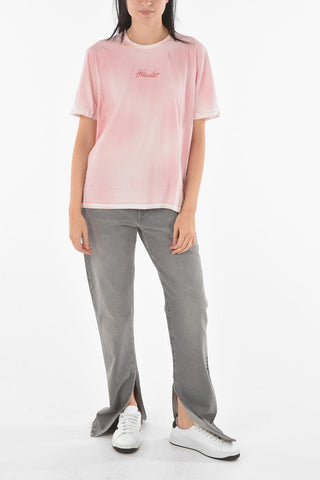 T-shirt KJERAG con Ricamo Centrale