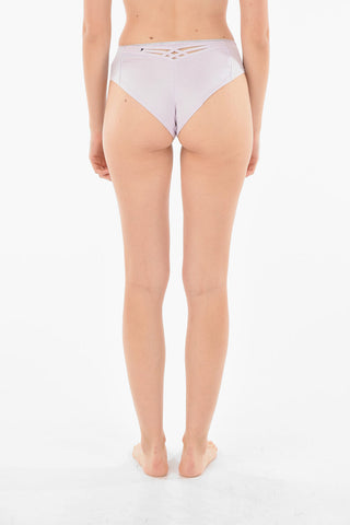 Woven Detail Lycra Slip