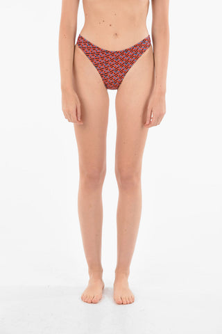 Monogram Printed Bikini Briefs