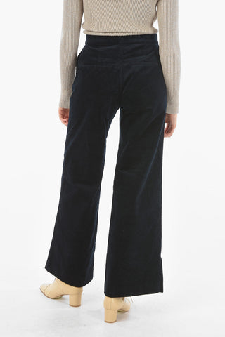 high waist corduroy COLLOT pants
