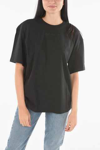Crew Neck Logoed Cotton T-Shirt