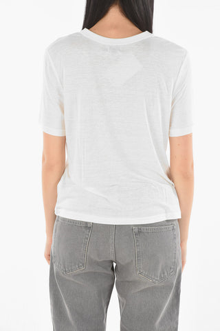 T-shirt with Jewel Application