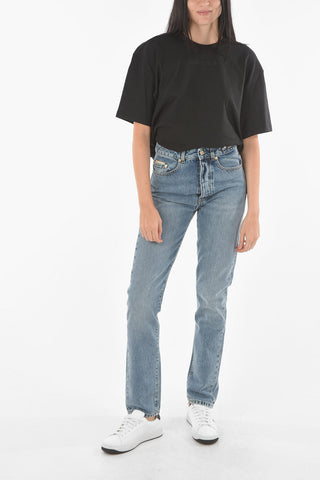 5 Pocket Stone Washed Denims