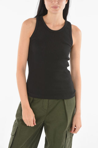 Sleeveless Ribbed Top