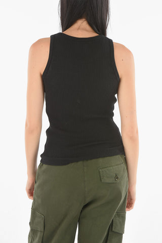 Sleeveless Ribbed Top