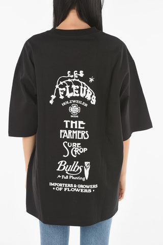 Printed Cotton Oversized T-Shirt