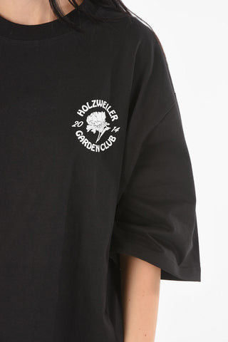 Printed Cotton Oversized T-Shirt