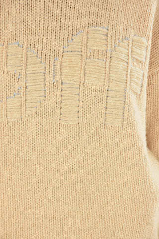 Double Split Side Hem Turtleneck Sweater