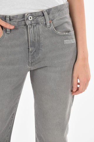 Ankle Split Slim Fit Jeans