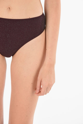 Lurex Brazilian knicker