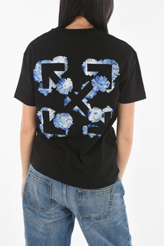 embroidered crew-neck t-shirt