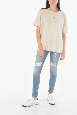 Cew Neck Oversized Fit Cotton T-Shirt