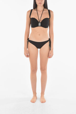 Asjustable Laces Reversible Bikini Slip