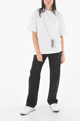 Side Hole PREMIUM Crew-neck T-shirt