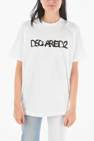 logo printed solid color I SMOKE FIT t-shirt