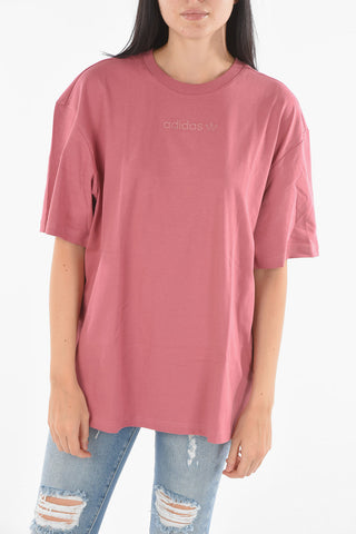 Crew Neck Embroidered Logo T-Shirt