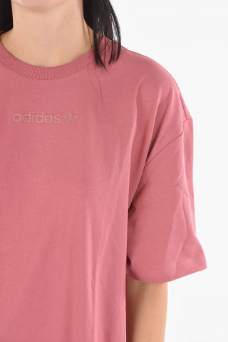 Crew Neck Embroidered Logo T-Shirt