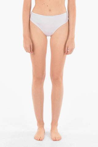 Lurex Detail Lycra Thong Slip