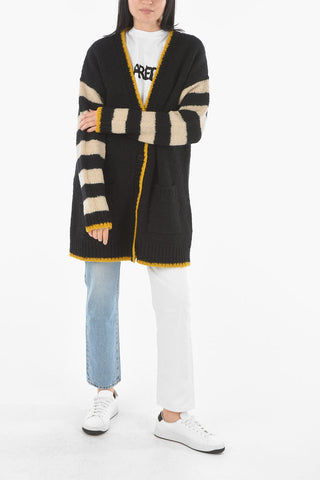 v-neck 2 pockets BOWLING cardigan