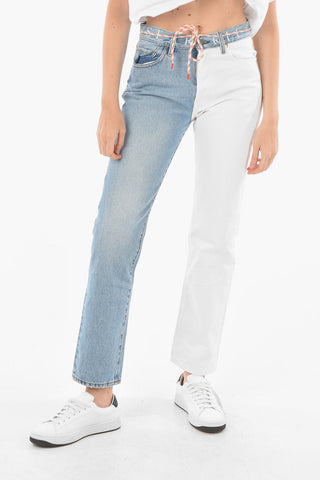 Jeans PASCAL bicolore a vita regolare