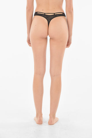 Lace Motif BRITTANY Thong Slip