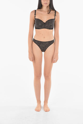 Lace Motif BRITTANY Thong Slip