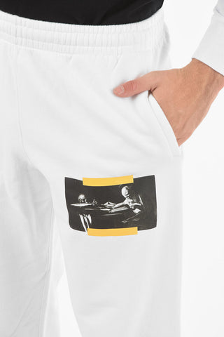 Pantaloni Joggers CARAV PAINTING con Stampa