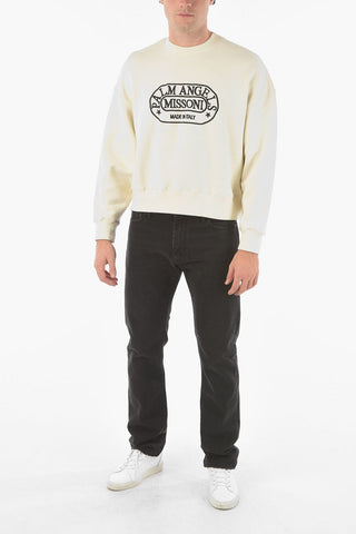 MISSONI Felpa girocollo HERITAGE con Logo in Lettering Ricamato