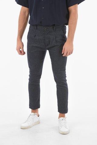 Single-pleated MITTE Chino Pants with Waist Drawstring