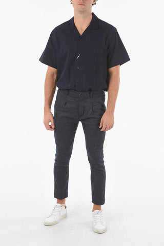 Single-pleated MITTE Chino Pants with Waist Drawstring