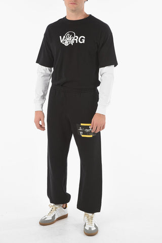 Pantaloni Joggers CARAV PAINTING con Stampa