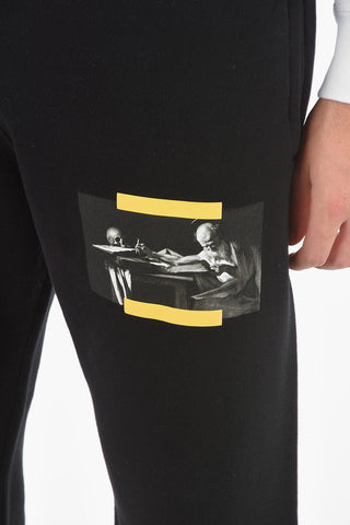 Pantaloni Joggers CARAV PAINTING con Stampa