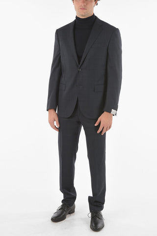  Side Split ACADEMY District Check Suit