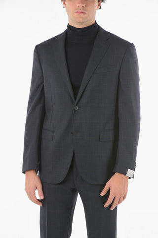  Side Split ACADEMY District Check Suit