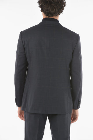  Side Split ACADEMY District Check Suit